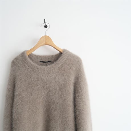 2023AW / 未使用 / AP STUDIO / Fur Knit Pullover / 23080586210030 / 2411-0957