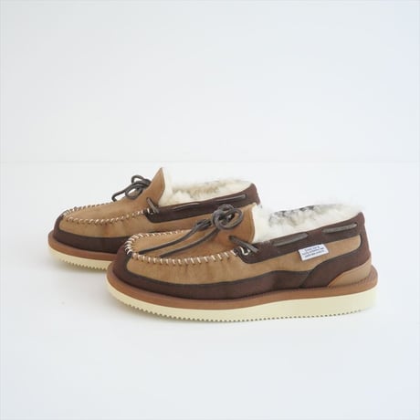 2021AW / 未使用 / MUSE de Deuxieme Classe購入品 / SUICOKE / ムートンモカシン / 21093521001630 / 2410-0272