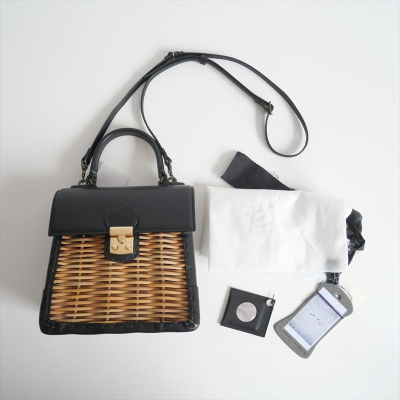 継続販売品 / ebagos / カーフ・ハンドバッグ S（かっちりバッグ