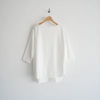 2025SS・人気完売色 / 未使用 / Whim Gazette / ボートコットンジャージープルオーバー / WGZ1051506A0002 / 2602-0033