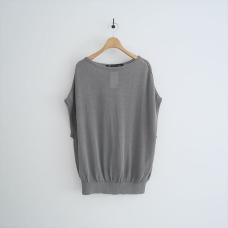 2025SS / Cloth＆Cross / Straw Yarn Wide Knit Pullover / 2508-1050