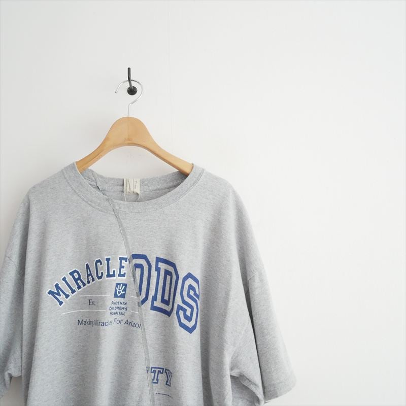 2026SS今季 未使用 Curensology別注 77circa リメイクTシャツ 260