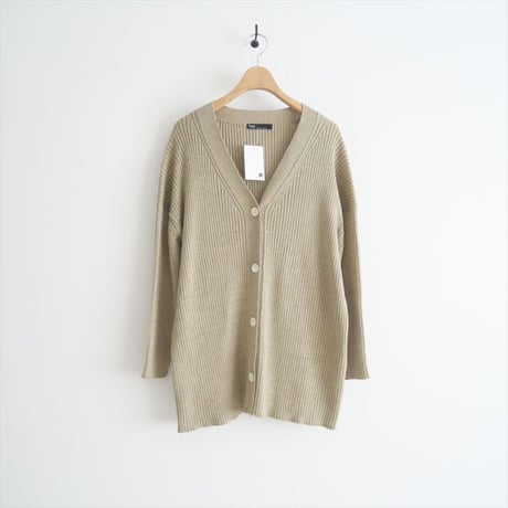 2022SS / Plage / JAZZ LINEN カーディガン / 22080922704020 / 2408-0312