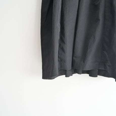 2022 / 野沢和香さんのブランド / WE'RTHY / 撥水BALLOON SKIRT / 22-AW-WE009-BK-S / 2307-0141