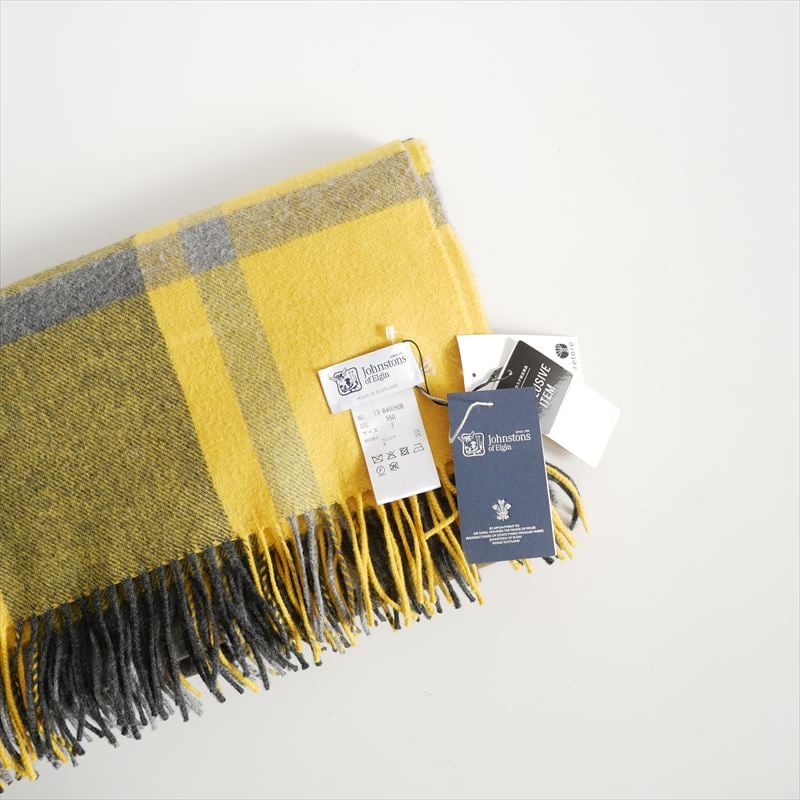 未使用 / PLST別注 / Johnstons / 大判ストール / 13-8460508