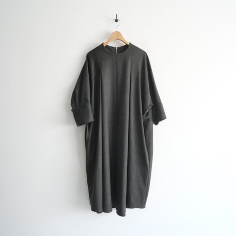 2022AW / support surface / グレンチェックワンピース / 2401-0249