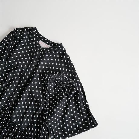 人気完売品 / BEARDSLEY / ドットギャザーワンピース / BEZ10A2209A0003 / 2510-1354