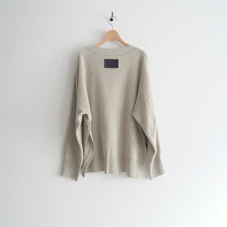 2023 / L'Appartement購入品 / ELE STOLYOF / Wool pile Reversible Knit Pullover / 2303-0746