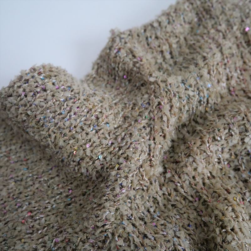 2025 / TREFLE＋1 / ラメスパンコールカーディガン / 230290S