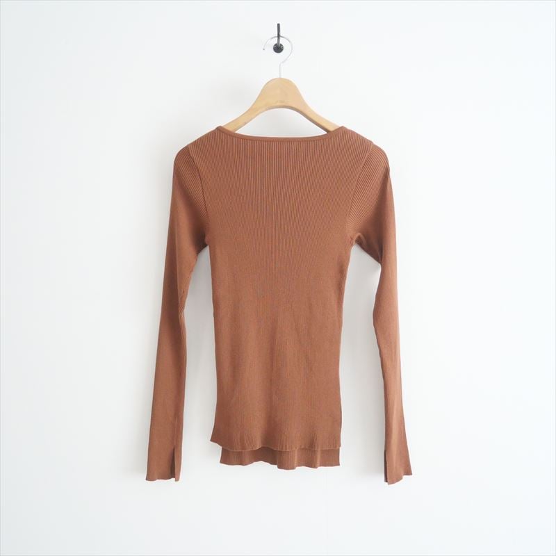 極美品✨オーラリー×ロンハーマン Giza Boat Neck Pullover ロンハーマンGiza Boat Neck Pullover