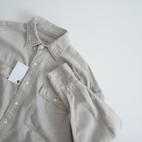 2024・人気完売品 / Whim Gazette / テンセル繊維使用シャツ / WGZ1041604A0006 / 2411-2154