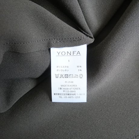 2023SS / YONFA / クーコーワンピース / 2312-0778