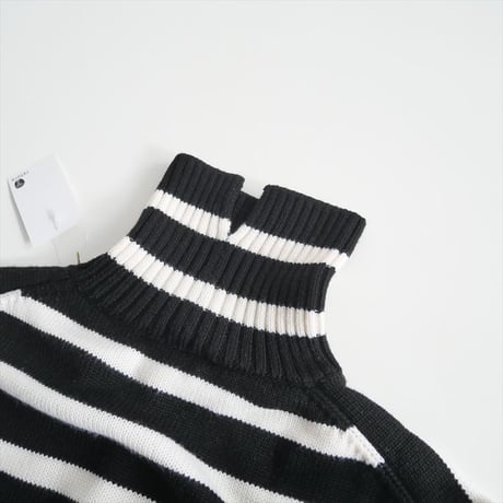 2021AW / DEUXIEME CLASSE購入品 / CINOH / ボーダー タートルネックニット / 21080510001330 / 2411-0068