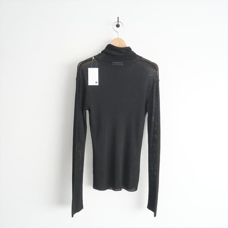 2023AW / DEUXIEME CLASSE / Sheer Rib タートルネックプルオーバー / 23080500803030 / 2411-0667