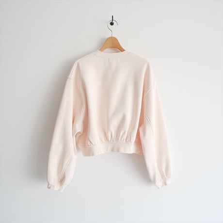 2025AW・人気完売品 / 東原亜希さんのブランド / N by Navy / BALLOON SHORT SWEAT TOP / 2512-1348