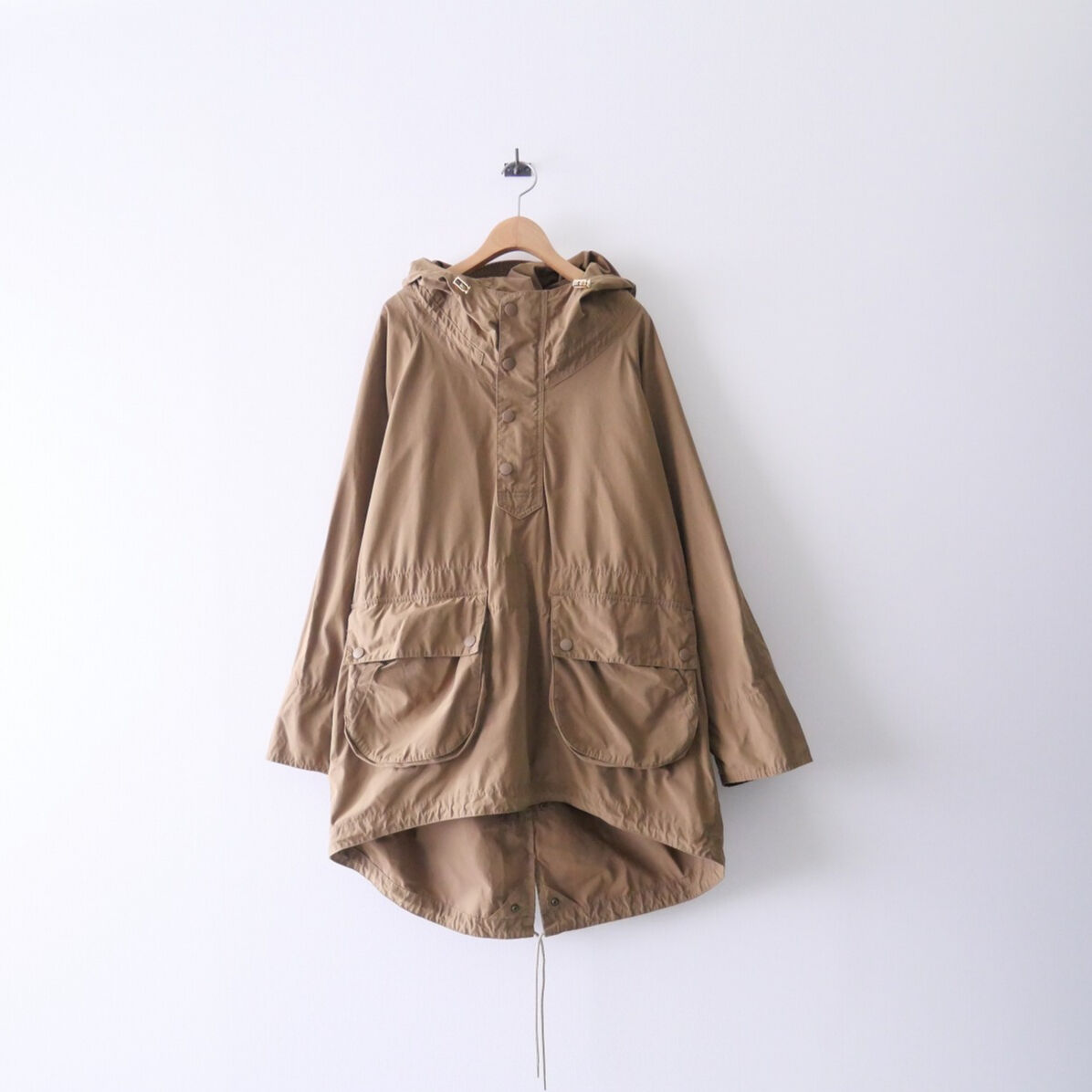 ドゥーズィエムクラス Weather Smock Parka ベージュ-