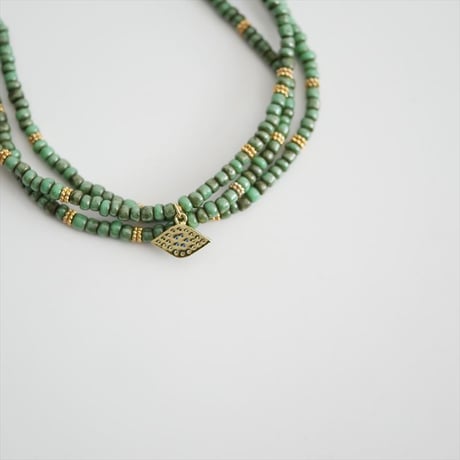 2025・人気完売品 / 未使用 / MUSE de Deuxieme Classe購入品 / TAI GREEN TURQUOISE 3 ブレスレット / 2605-0474