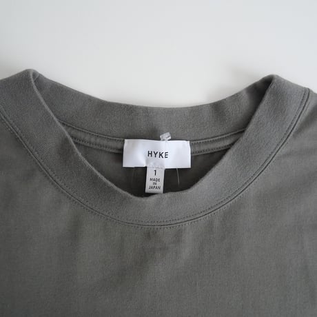 2021SS / HYKE / LONG-SLV DRESS / 212-12307 / 2311-1266