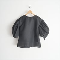 未使用 / cygne / バックパフスリーブシースルートップス Nadine / CY2422-01-084 / 2501-0643