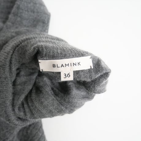 2023AW / BLAMINK / P CA/S 18G RIB TTL　タートルニット / 7913-106-0216 / 2404-2067