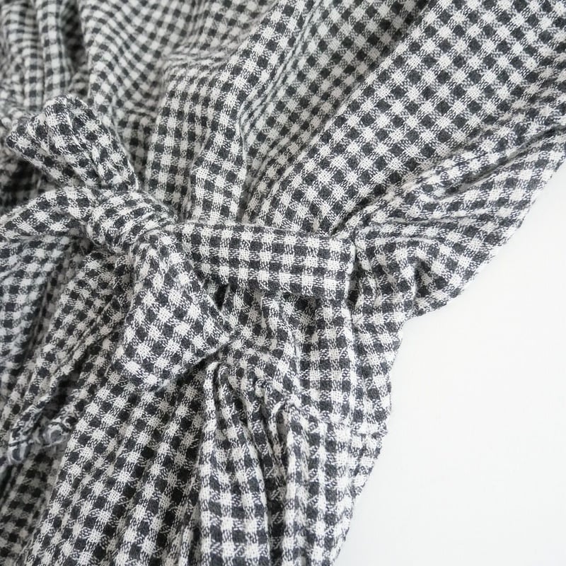 2022 / 未使用 / DANIELA GREGIS / Checked wool onep
