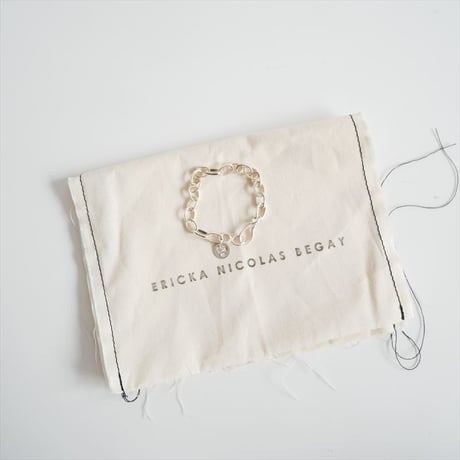 継続販売品 / ERICKA NICOLAS BEGAY / LOOP CHAIN OVAL BRACELET / 2510-0543