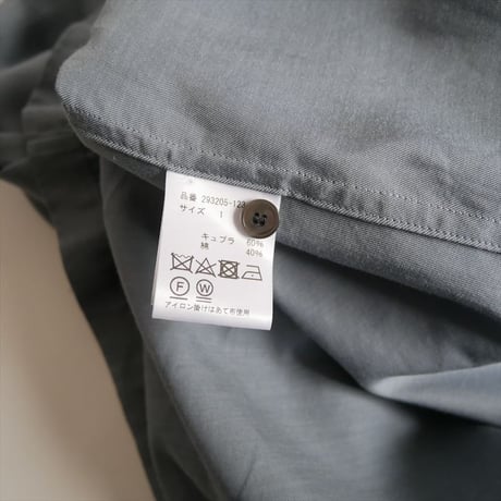 2023SS・人気完売品 / WIRROW / Cupro cotton shirt dress / 293205-123 / 2511-0467