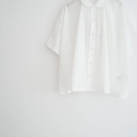 2025SS / 未使用 / journal standard luxe / ドビーストライプギャザーシャツ / 25050440221020 / 2508-1003