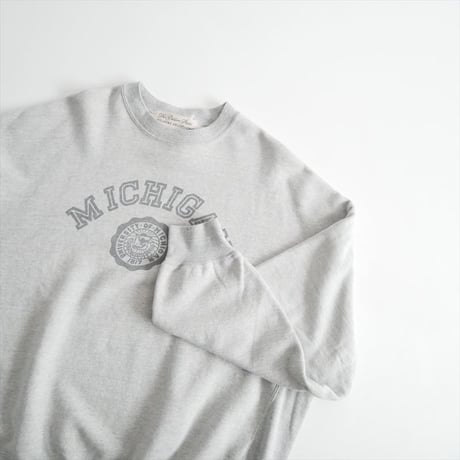 MUSE de Deuxieme Classe別注 / REMI RELIEF / MICHIGAN クルーネック プルオーバー / 24070521003230 / 2603-0876