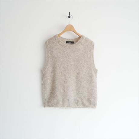 2025AW / FLORENT / MOHAIR KNIT VEST / 2505F07004 / 2601-0267