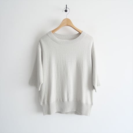 2023SS / MHL. / HIGHGAUGE COTTON LINEN ニット / 595-3162500 / 2312-2034