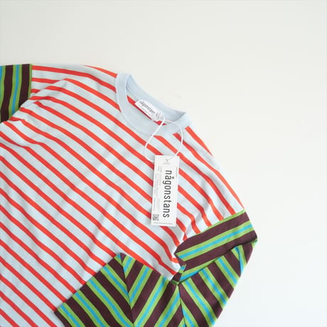2023AW・人気完売品 / 未使用 / nagonstans / panel long-sleeves / 470GA880-1110 / 2508-0151