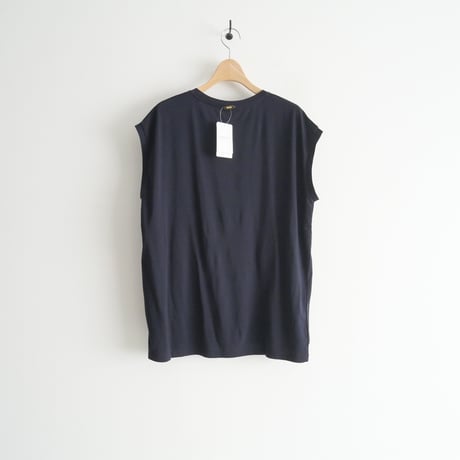 2021SS / 未使用 / DEUXIEME CLASSE / ツイカ loosey クルーネック タンクトップ / 21070500412210 / 2403-0202