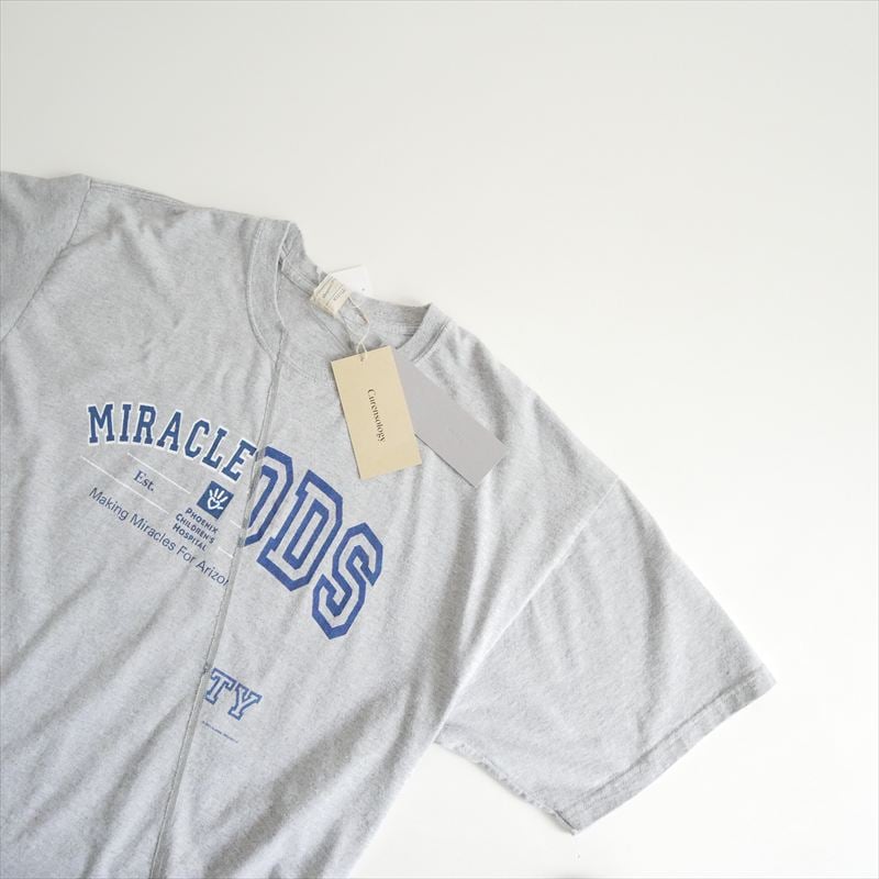 2026SS今季 未使用 Curensology別注 77circa リメイクTシャツ 260