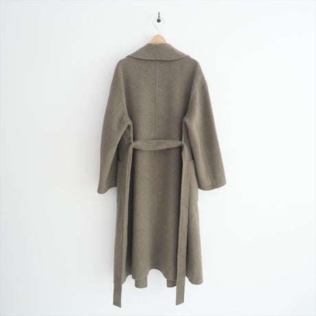 2021AW / NOBLE / super160ショールカラーリバーコート / 21020240502030 / 2407-1153