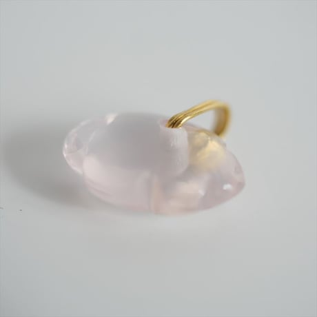 継続販売品 / MHT Marie-Helene de Taillac / ローズクォーツ「ストーン・ヘブン」ペンダント / 2502-2018