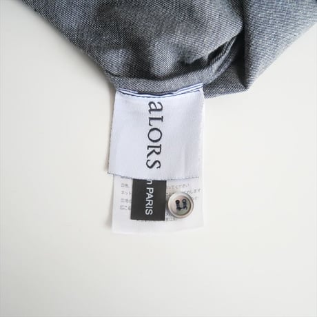 継続販売品 / aLORS / Estelle Jean デニムブラウス / 2503-0885