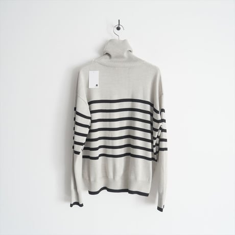 〇2024AW / GALERIE VIE / ウーステッドウール タートルネックプルオーバー / 23024402714 / 2501-0249