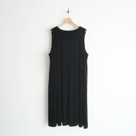 継続販売品 / foufou / THE DRESS #16 no-sleeve velour one piece / 92OP03 / 2411-0374