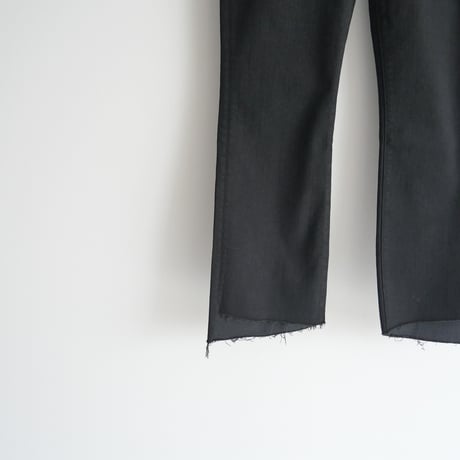 2021SS / DEUXIEME CLASSE購入品 / MOTHER / BLACK INSIDER CROP / 21030510002210 / 2402-0683