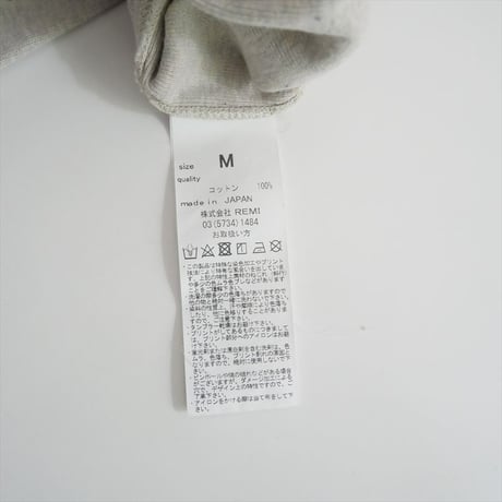 2024AW / L'Appartement別注 / REMI RELIEF / テンジクラグランロンT / 24070570005130 / 2509-0976