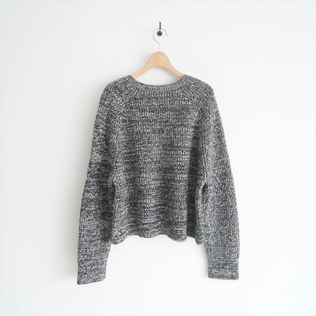 2023AW / AP STUDIO / melange Crew neck Pullover / 23080586606030 / 2501-0276