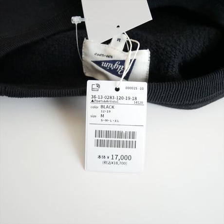 2025AW今季 / 未使用 / Pilgrim Surf+Supply / Poets and Artists Crew / 36-13-0283-120 / 2512-0222