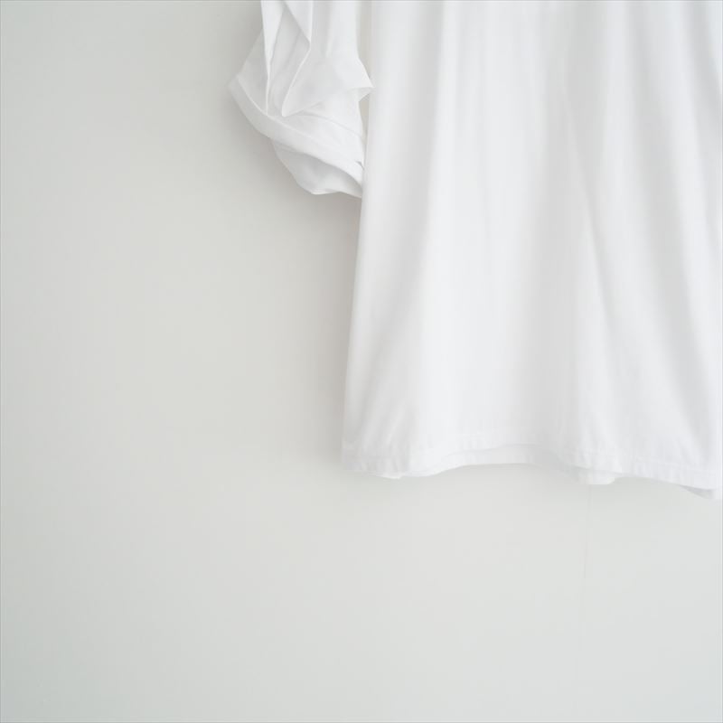 23ss　ENFOLD FLOWER SLEEVE PULL Tシャツ 93e51819b4ada03910eb4806490d0e