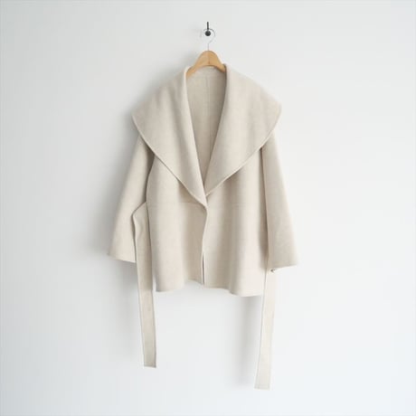2022AW / Plage / ハミルトンワイドカラーショートコート / 2200922201030 / 2407-0569