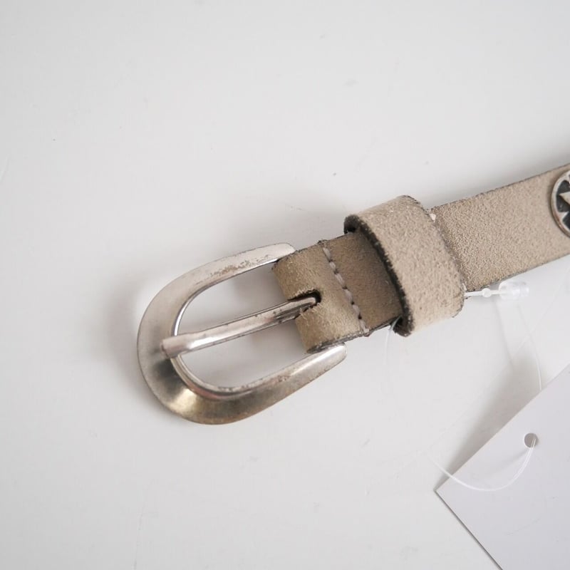 「Puntovita」コンチョ細ベルト プントヴィータ Puntovita コンチョ細ベルト （NERO） - ファッション