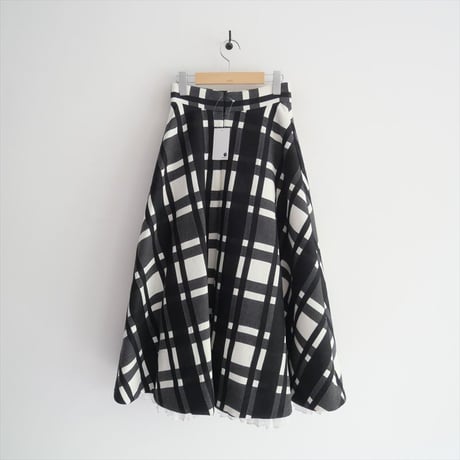 2021AW / SHE Tokyo / Nathalie big check スカート / S-KN-295 / 2406-0056