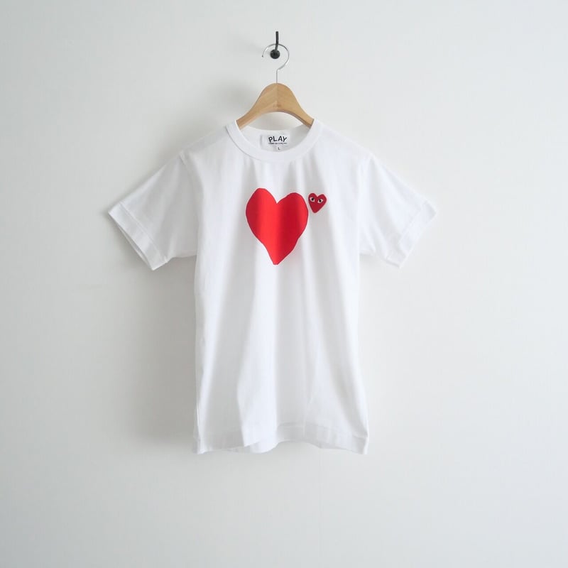 PLAY CDG / ハートTシャツ / AZ-T221 / 2307-1101 | reto PLAY CDG / ハートTシャツ / AZ-T221 / 2307-1101 | reto