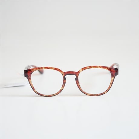 2025SS今季 / 未使用 / BEAMSなどでお取扱い / jugaad14 / COVE CLEAR tortoise brown リーディンググラス / 2507-0571