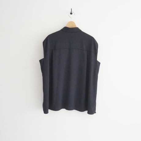 2024SS・人気完売品 / DES PRES / TOMORROWLAND / ジャージーライクジョーゼット パイピングスリーブブラウス / 22014101302 / 2508-0783